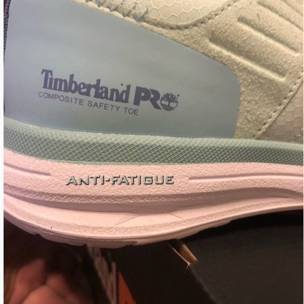 Timberland PRO Light Blue Safety Toe Sneakers - Picture 5 of 7